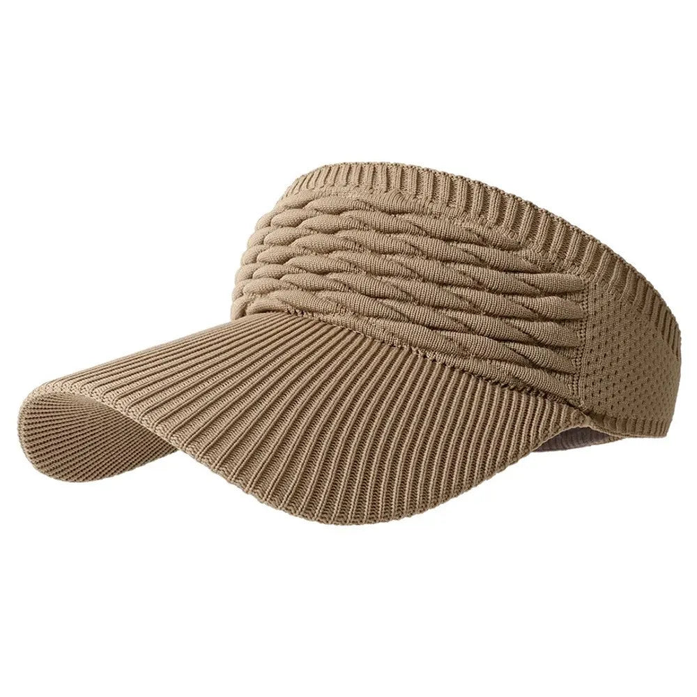 ☀️🧢 Napellenző lyukkal magas copfnak – UV-szűrős, lélegző, kültéri tevékenységekhez és mindennapi használatra
