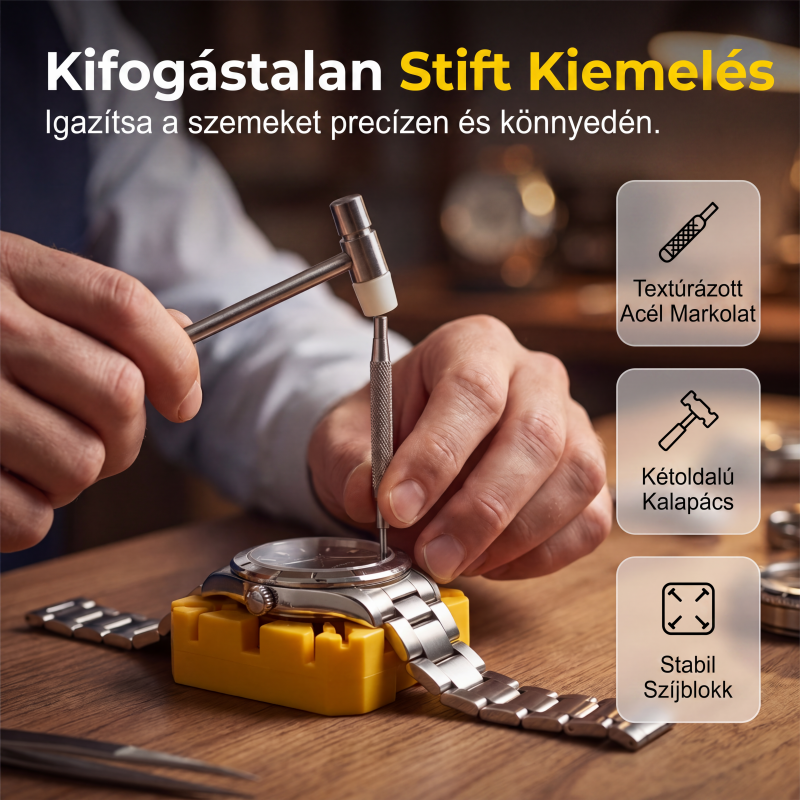 🛠️ Teljes 72 darabos órajavító készlet – 🕰️ Professzionális, precíziós karbantartás és gondtalan barkácsolás otthon ✨🔧