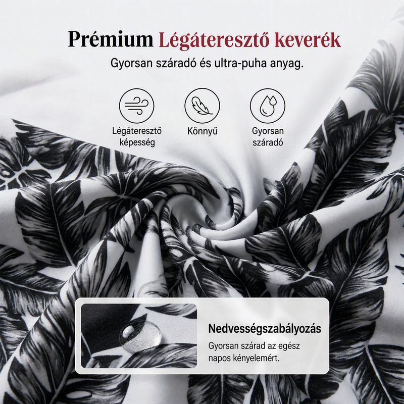 👗🌊Kétrészes női fürdőruha – felső + rövidnadrág | Ingszerű kivitel, nagy méretekben