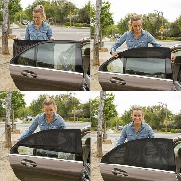 🚗🐛 Univerzális Autóablak Szűrők 🦟