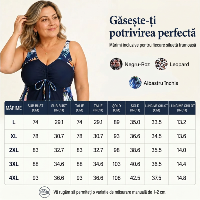🏖️ Ujjatlan, mintás, V-nyakú fürdőruhák nőknek