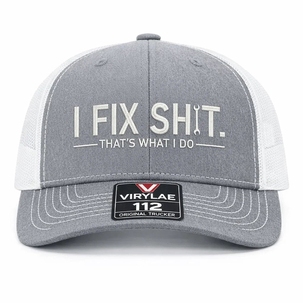 kamionos és szerelő sapka – I Fix Shit Trucker Sapka