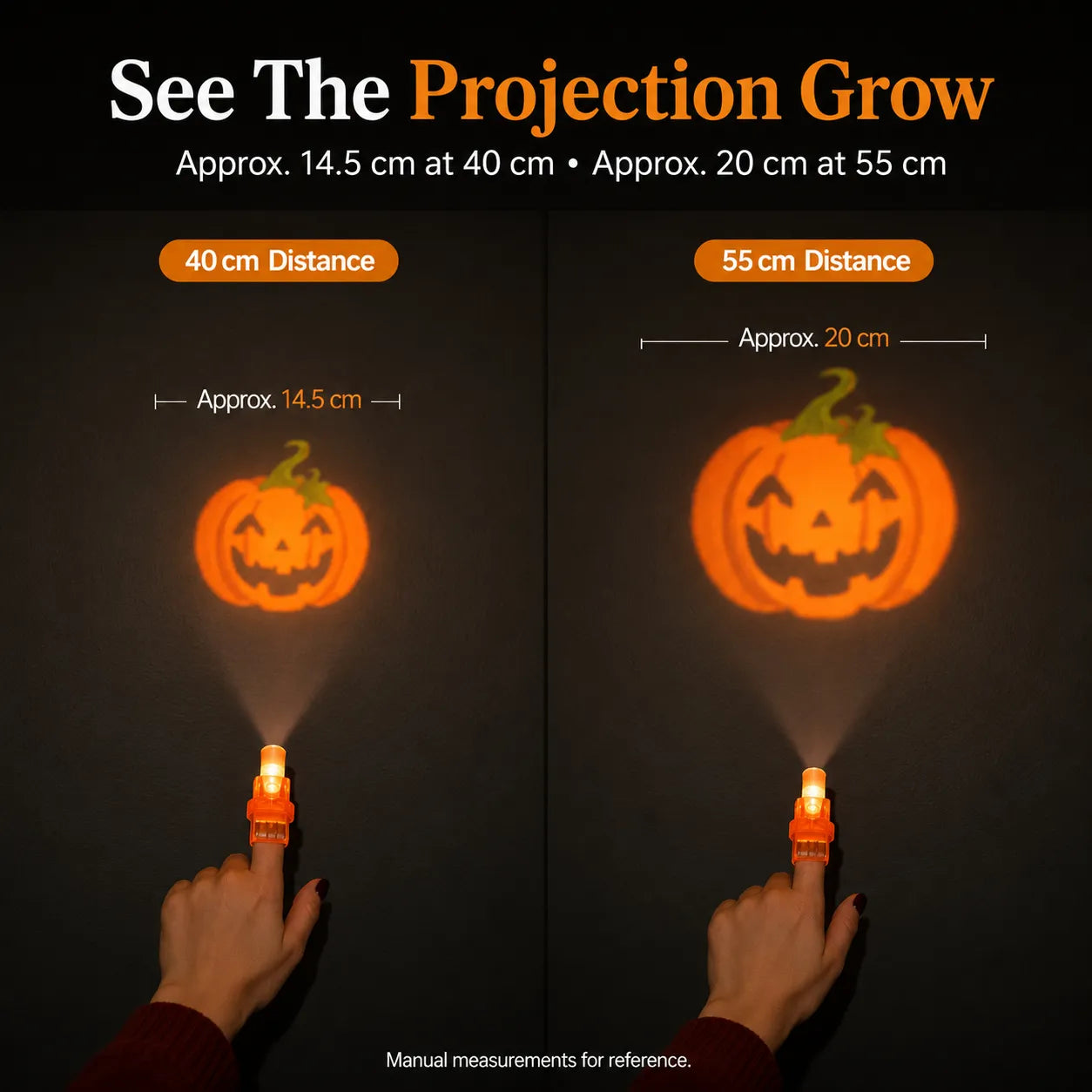 🎃36 db-os Halloween ujjfény-projektor - Mini mintaprojektor