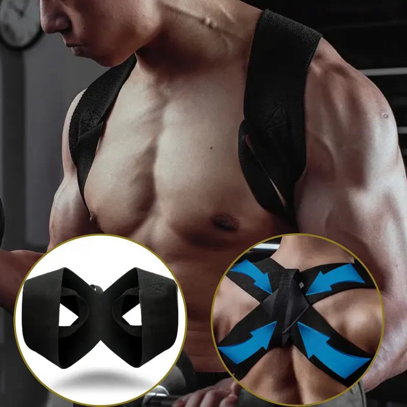 💥💥🔥GETBED Fitness Testtartásjavító Edzőpántok