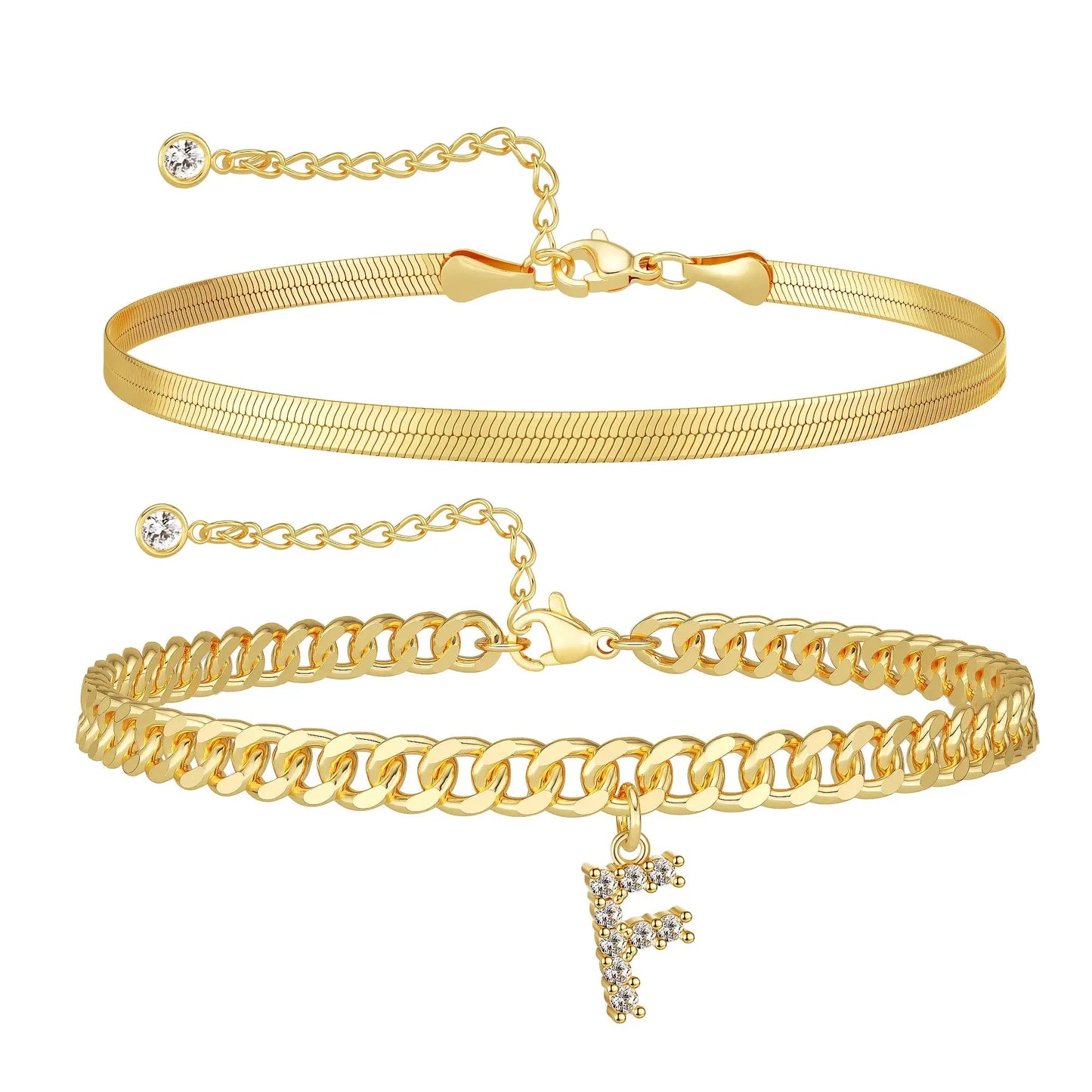 📿✨ Betűs nyaklánc - vízálló, hipoallergén, tökéletes ajándék!