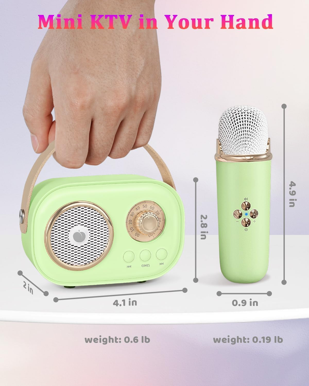 VivaMic hordozható karaoke szett gyerekeknek