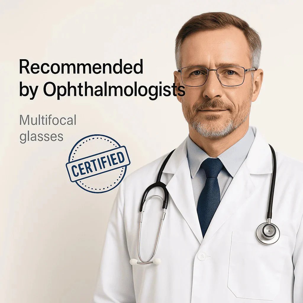 VisionSync multifokális szemüveg [adaptív technológia]
