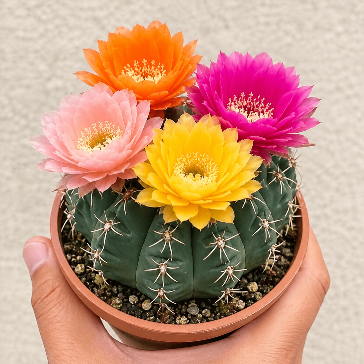 🌵 Ismerd meg új legjobb barátodat – a Gymnocalycium baldianum kaktuszt! 💕