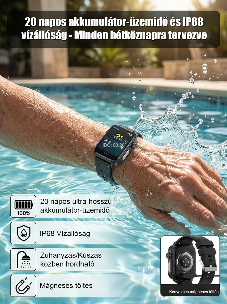 26 új M9Pro pontos, nem invazív vércukor- és vérnyomásmérő okosóra