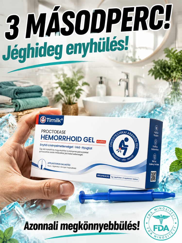 【Műtét nélküli aranyér gyógyulás】Természetes növényi aranyér gél