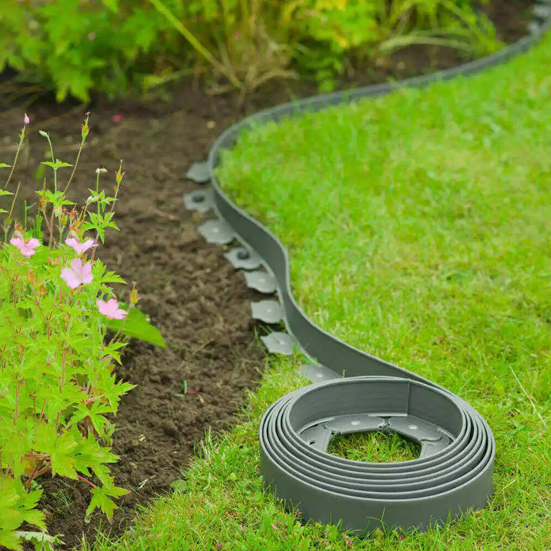 🌿50% kedvezmény🌱10 m-es kerti szegélytekercs✅ásás nélküli telepítés és 30 db cövek |Ingyenes szállítás