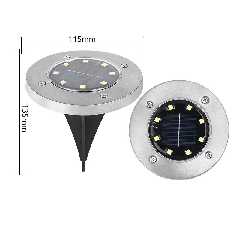 🌟 Időjárásálló LED-es kültéri kerti lámpa – Napelemes működés, energiatakarékos 🌙