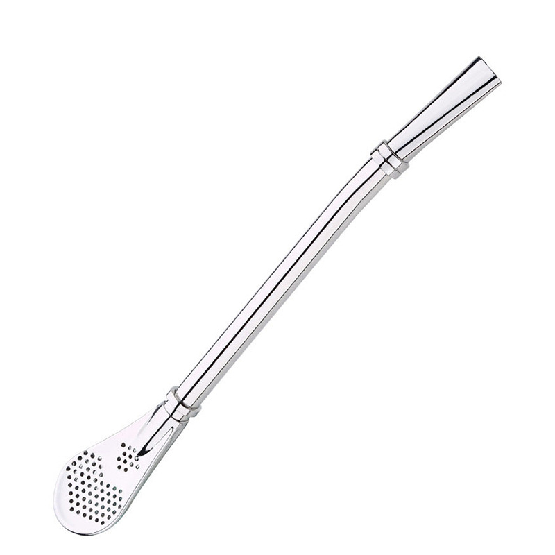 🥄 2-in-1 teaszűrő kanál szívószállal – Kompakt, könnyen használható 🔥