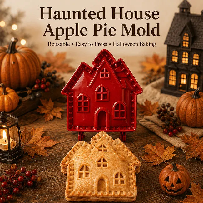 🎃 8 darabos halloweeni mini kézi piteforma-készlet