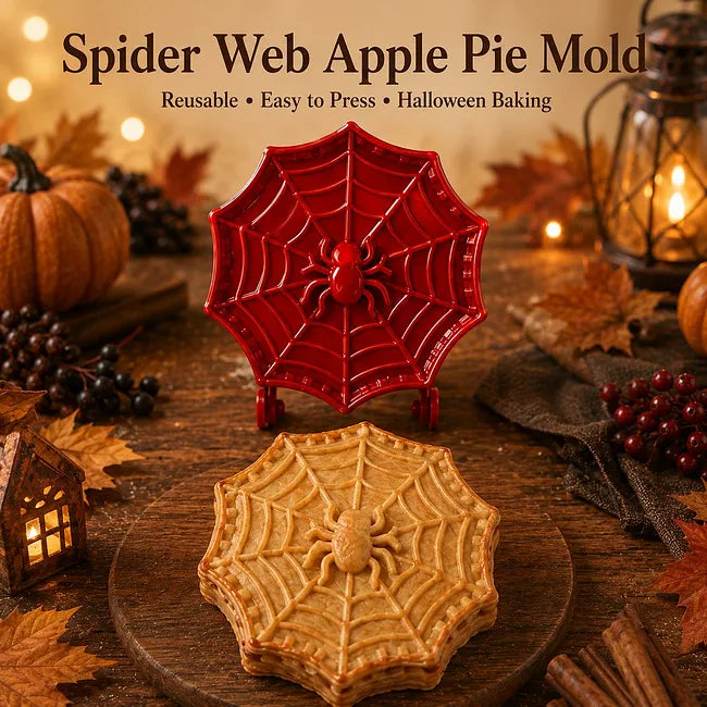 🎃 8 darabos halloweeni mini kézi piteforma-készlet