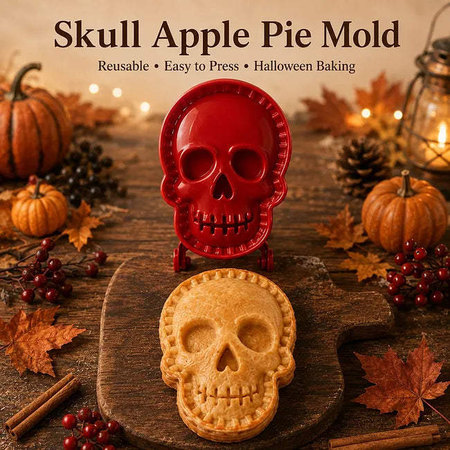 🎃 8 darabos halloweeni mini kézi piteforma-készlet