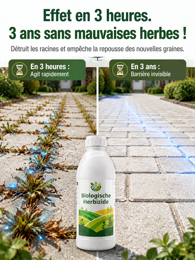 🛡️【1 üveg elegendő 20–30 L vízhez】 🌿 3 órán belül hat, gyökerestül irtja a gyomokat ✅ Alkalmas szántóföldekre, kertekbe és gyümölcsösökbe.
