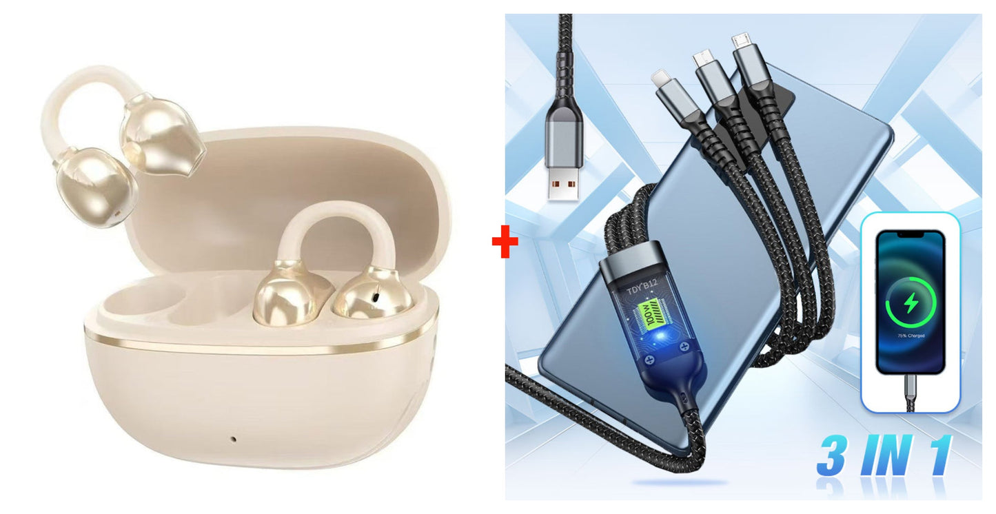 🎧  Nyitott kialakítású, zajcsökkentő Bluetooth fülpántos fülhallgató 🎶