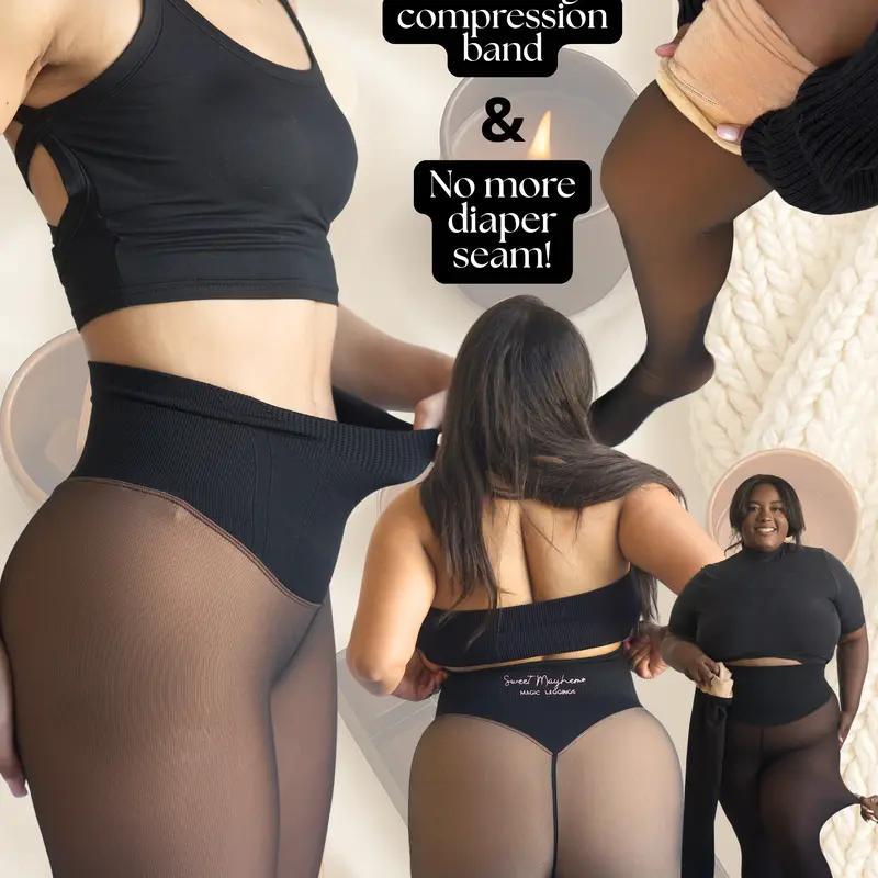 ❄️ Hőszigetelt leggings egyetlen varrással – meleg és karcsúsított sziluett ✨