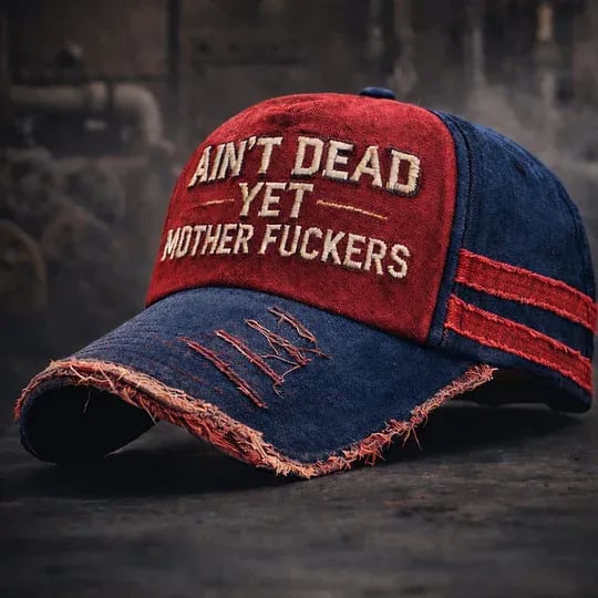 🎉Még nem halt meg Vintage Trucker Sapka