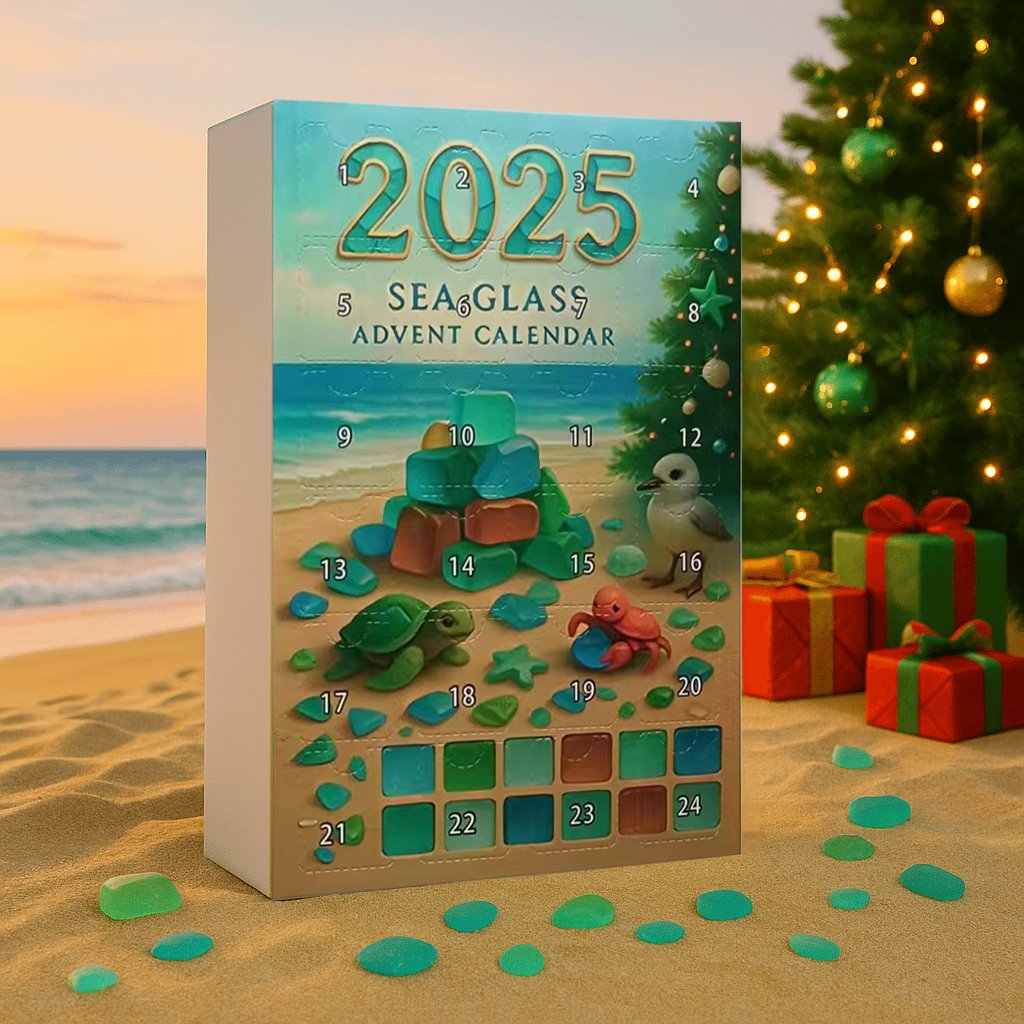 🌊✨Akril adventi naptár karácsonyfa hatással 🎄❄️
