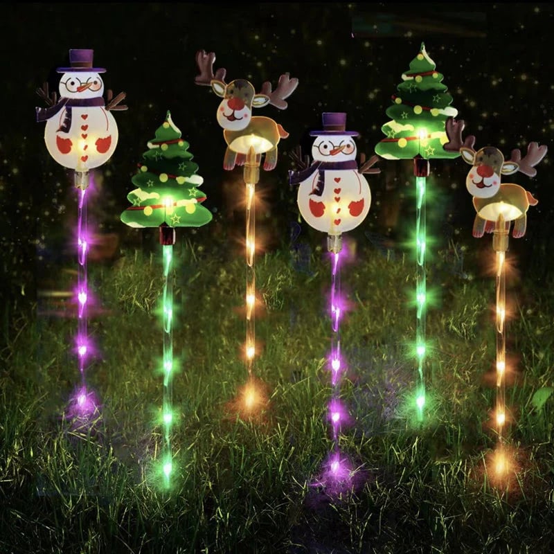 🎄🎁6 darabos mozgó karácsonyi égősor
