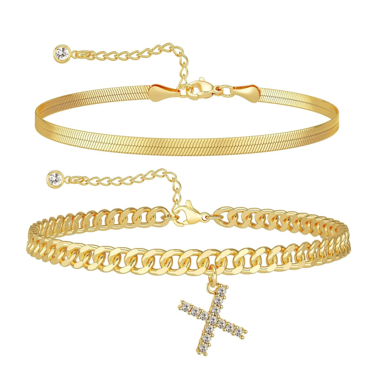 📿✨ Betűs nyaklánc - vízálló, hipoallergén, tökéletes ajándék!