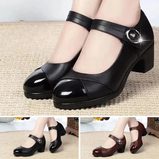 Női Vintage női Mary Jane cipő - Kiváló kényelem és retro stílus