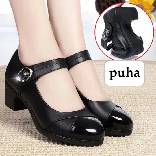 Női Vintage női Mary Jane cipő - Kiváló kényelem és retro stílus