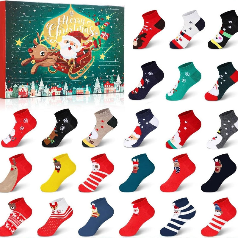 🎄🎁Karácsonyi zokni adventi naptár🧦