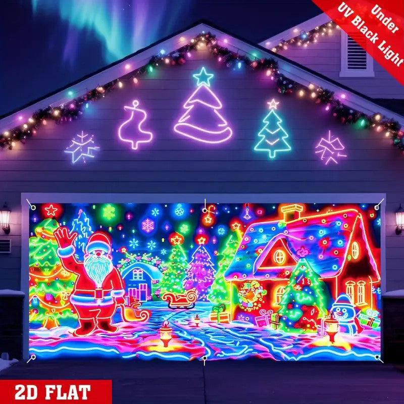 🎄Ünnepi akció - 40% kedvezmény! Ünnepi garázskapu banner