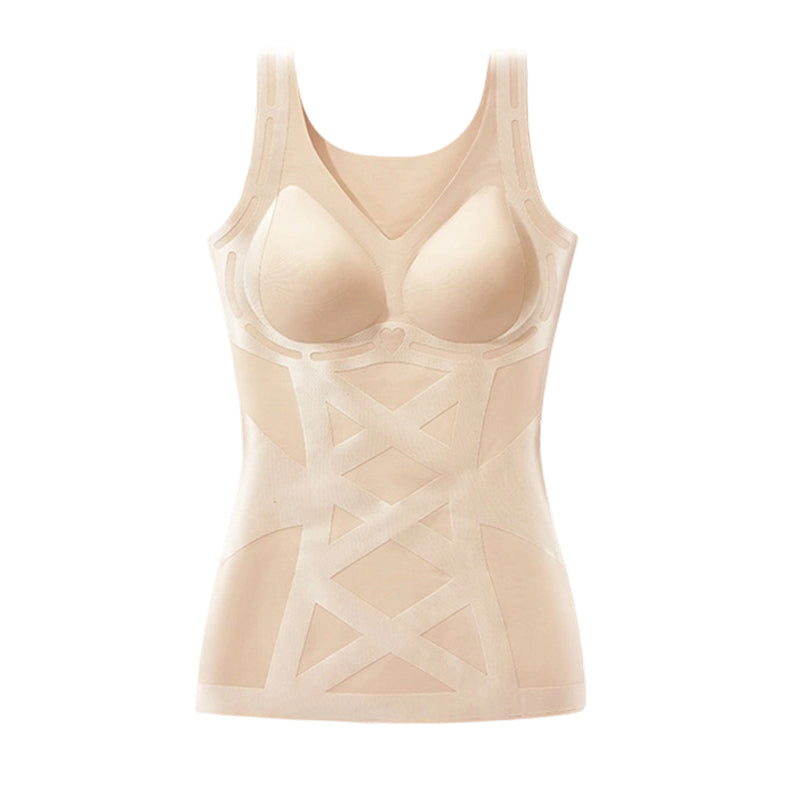 💃Varratmentes, alakformáló camisole beépített melltartóval✨
