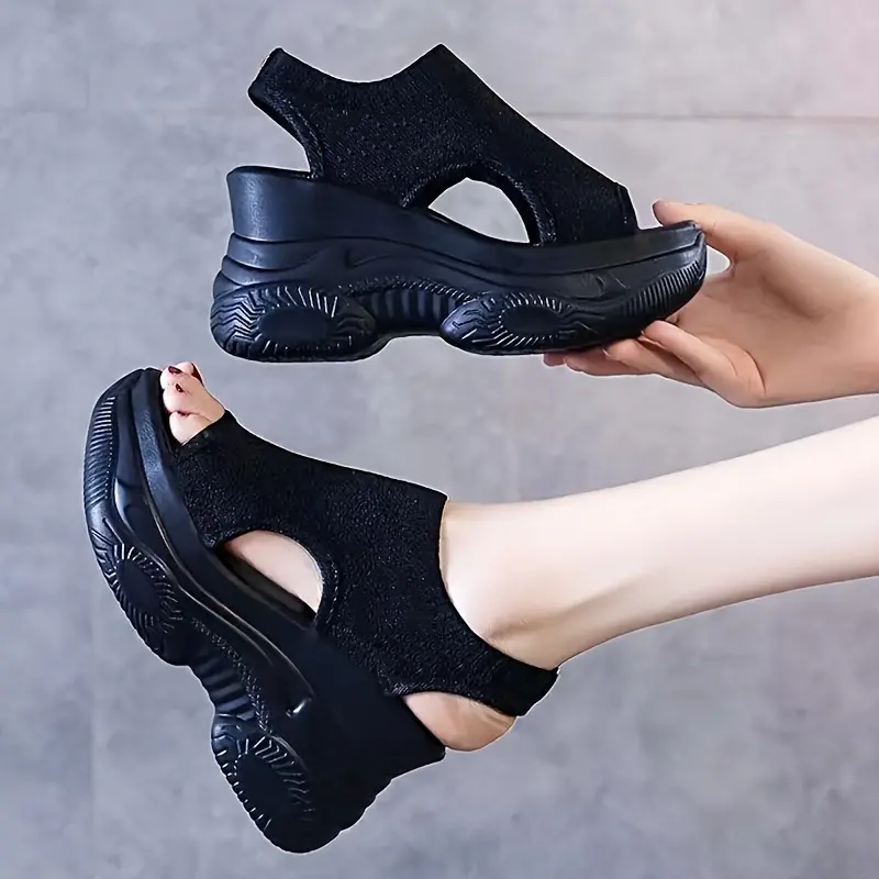 💥【EU34-40】❄️ Női nyitott sarkú szandál ✨ | Csatpántos kialakítás, könnyű talp - stílusos és kényelmes nyárra ☀️👡