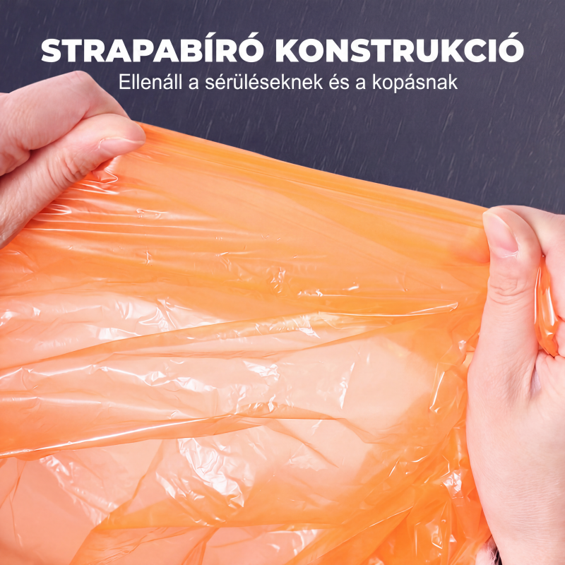 🌧️ Hordozható, egyszer használatos esőkabát – könnyű és hordozható kialakítás🏕️